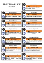 Preview for 62 page of RODCRAFT 8951000064 Operator'S Manual