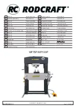 Preview for 1 page of RODCRAFT 8951000170 Manual