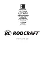 Предварительный просмотр 36 страницы RODCRAFT 8951000330 Operator'S Manual