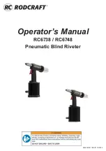 Preview for 1 page of RODCRAFT 8951000408 Operator'S Manual