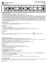 Preview for 3 page of RODCRAFT 8951073000 Operator'S Manual