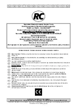 RODCRAFT 8951076011 Operation Manual предпросмотр