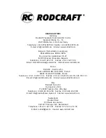 Предварительный просмотр 30 страницы RODCRAFT RC 5940 Instruction Manual/Safety Instruction