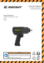 RODCRAFT RC2266 Operator'S Manual preview