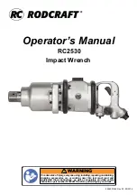 RODCRAFT RC2530 Operator'S Manual preview