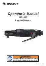 RODCRAFT RC3000 Operator'S Manual предпросмотр