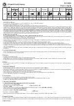 Preview for 20 page of RODCRAFT RC3000 Operator'S Manual