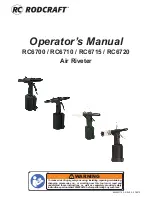 Предварительный просмотр 1 страницы RODCRAFT RC6700 Operator'S Manual