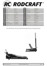 RODCRAFT RH 135 Manual preview