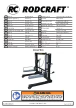 RODCRAFT RHW703 Manual предпросмотр