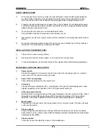 Preview for 3 page of Rodec MX180 MKIII Operating Instructions Manual