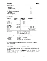 Preview for 14 page of Rodec MX180 MKIII Operating Instructions Manual