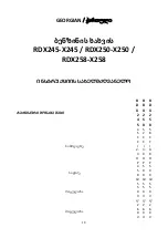 Предварительный просмотр 18 страницы RODEX RDX245 Instruction Manual