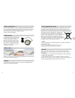 Preview for 4 page of rodger Wireless bedwetting alarm system Product Information, User Manual, Warranty