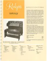 Предварительный просмотр 28 страницы Rodgers Organ Company 32B Owner'S Manual