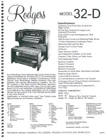 Preview for 4 page of Rodgers 32A User Manual