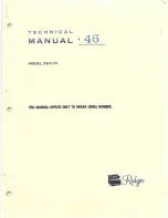 Rodgers 32C Technical Manual предпросмотр