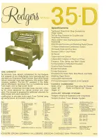 Предварительный просмотр 5 страницы Rodgers 35A Owner'S Manual