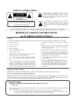 Предварительный просмотр 3 страницы Rodgers Allegiant 657 Owner'S Manual