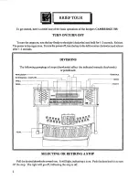 Preview for 8 page of Rodgers Cambridge 785 Owner'S Manual