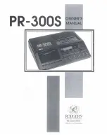 Rodgers PR-300S Owner'S Manual предпросмотр