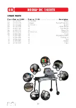 Предварительный просмотр 27 страницы Rodia DC 1450TS Operating Manual