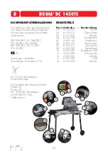 Предварительный просмотр 37 страницы Rodia DC 1450TS Operating Manual