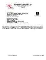 Rodix 121-000-075 Manual preview