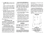 Preview for 2 page of Rodix FEEDER CUBE FC-100 Plus Series Adjustments And Set Up