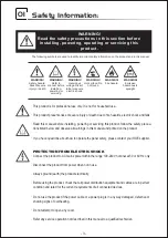 Предварительный просмотр 3 страницы ROE MC-7H User Manual