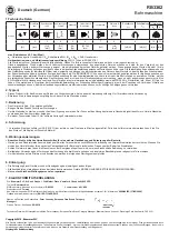 Preview for 4 page of Roebuck RB3362 Operator'S Manual