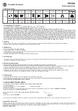 Preview for 4 page of Roebuck RB3364 Operator'S Manual