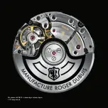 Предварительный просмотр 11 страницы Roger Dubuis RD821 Instructions For Use Manual