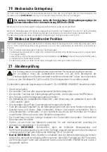 Предварительный просмотр 124 страницы Roger Technology B70/1DC Instruction And Warnings For The Installer