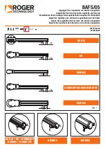 Preview for 1 page of Roger Technology BAFS/05 Instructions Manual