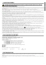 Preview for 5 page of Roger Technology BI/004 Instruction And Warnings For The Installer