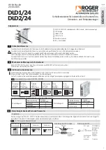 Предварительный просмотр 9 страницы Roger Technology DLD1/24 Manual