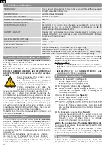 Preview for 4 page of Roger Technology G90 Series Instruction And Warnings For The Installer