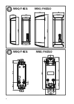 Preview for 2 page of Roger Technology M90/F4ES Instruction And Warnings For The Installer