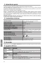 Preview for 22 page of Roger Technology M90/F4ES Instruction And Warnings For The Installer