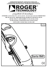 Roger Technology R41 Series Instructions And Recommendations preview