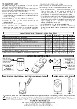 Preview for 2 page of Roger Technology R80/TX102 Instructions