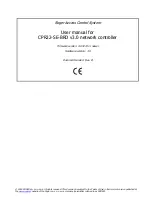 Roger CPR32-SE-BRD User Manual предпросмотр