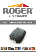 Roger GPSR-BP How To Use Manual preview