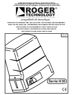 Roger H30/623 Instruction Manual preview