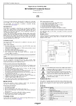 Предварительный просмотр 1 страницы Roger MC16-RAW-KIT Installation Manual