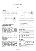 Roger MCI-2 Installation Manual предпросмотр