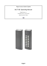 Roger MCT12E Operating Manual preview