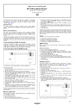 Roger MCT12M Installation Manual предпросмотр