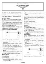 Предварительный просмотр 1 страницы Roger MCT62E Installation Manual